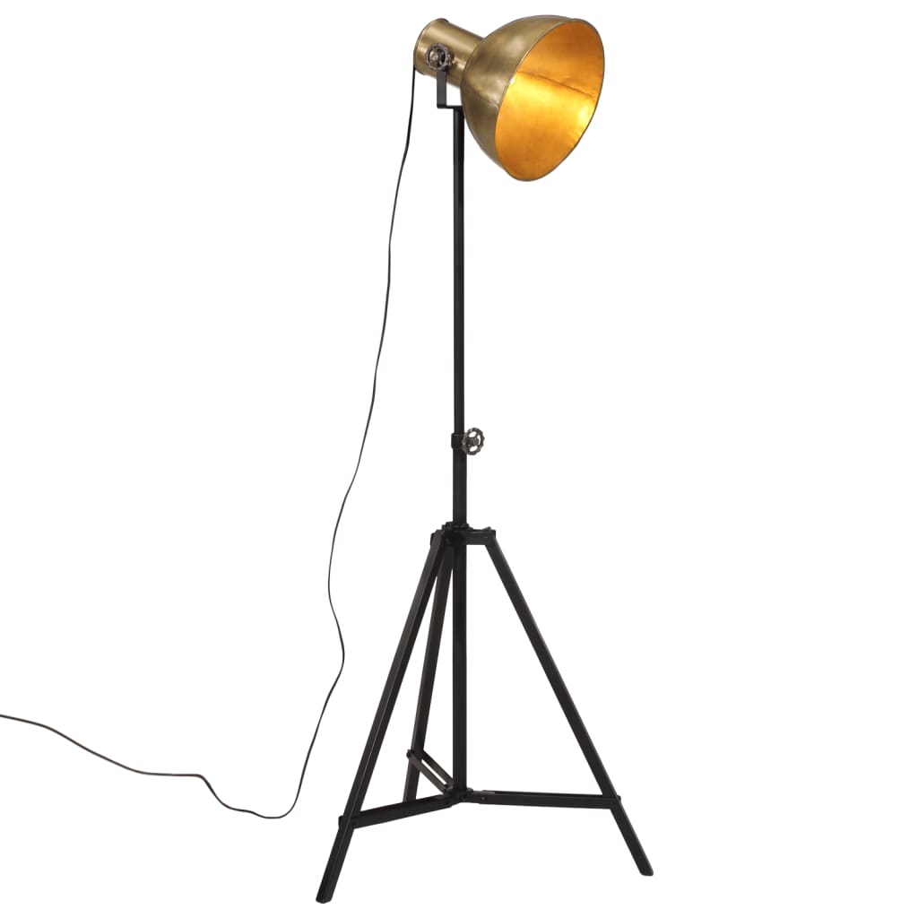 foto del prodotto lampada da terra 25 w ottone anticato 61x61x90 150 cm e27