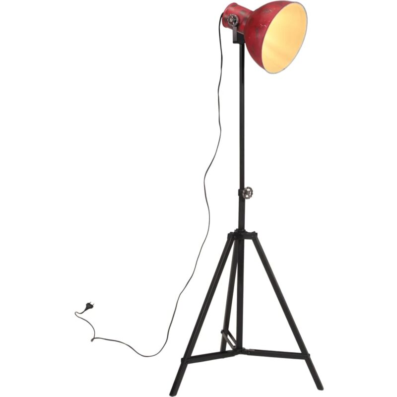foto del prodotto lampada da terra 25 w rosso anticato 61x61x90 150 cm e27 vidaxl