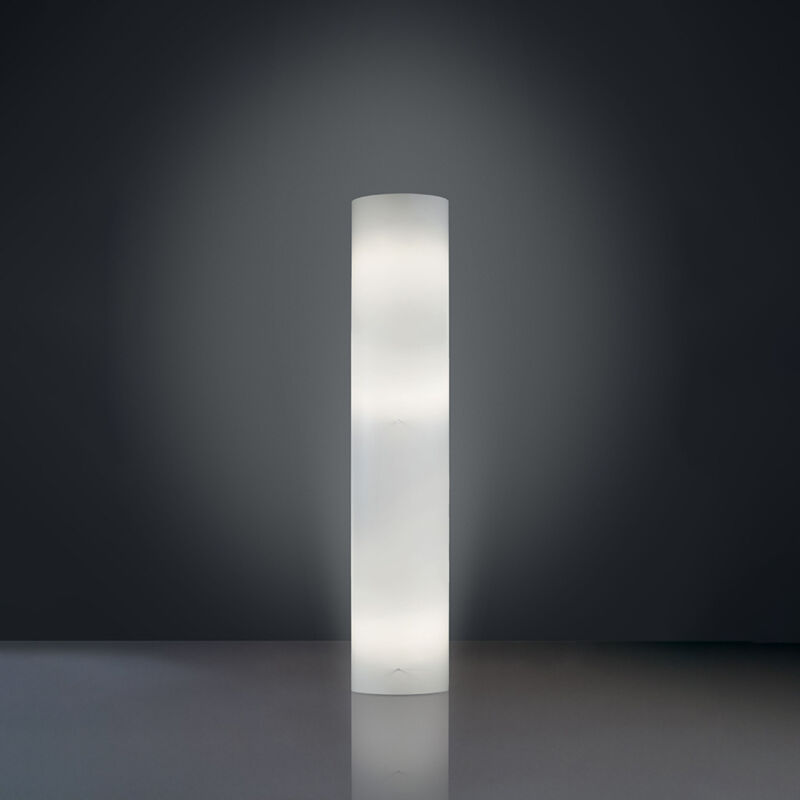 foto del prodotto lampada da terra 3 luci decolight in polilux bianco made in italy