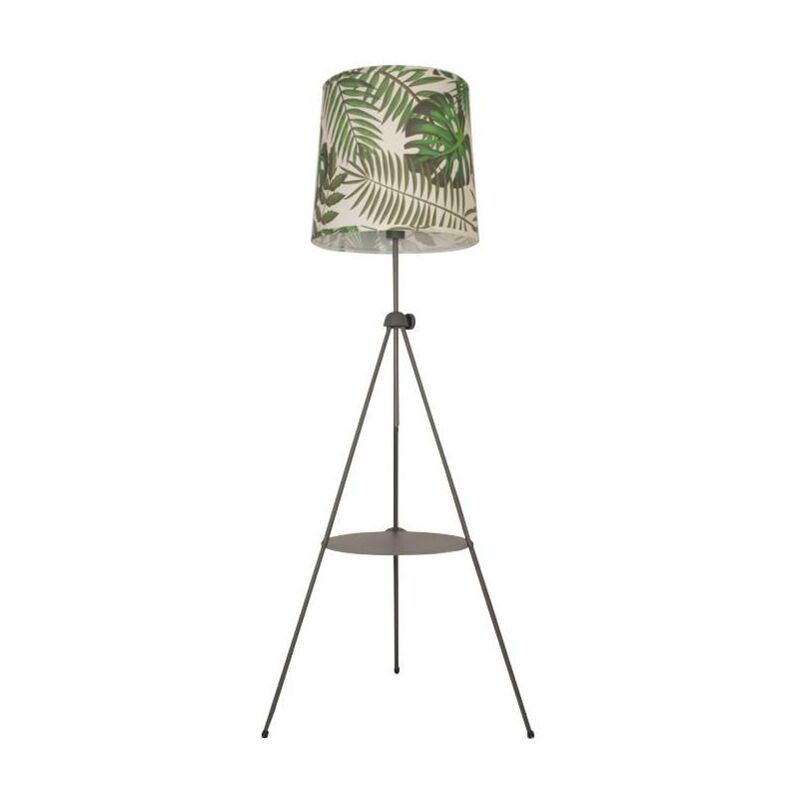 foto del prodotto lampada da terra a treppiede con tavolo madison .