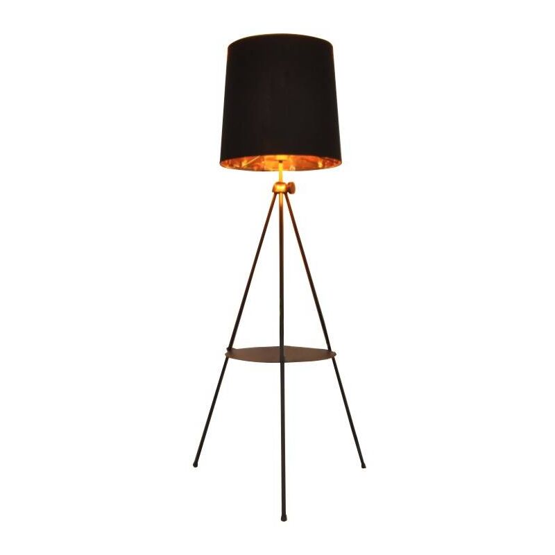 foto del prodotto lampada da terra a treppiede con tavolo madison .