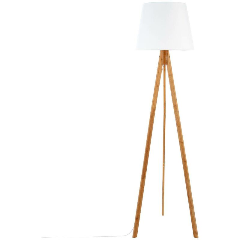 foto del prodotto lampada da terra a treppiede in bamb bahi h160cm atmosphera cr ateur d int rieur