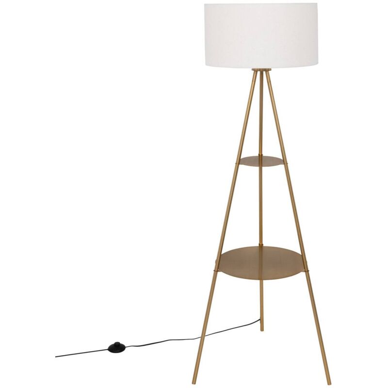 foto del prodotto lampada da terra a treppiede in oro arthus h163cm atmosphera cr ateur d int rieur