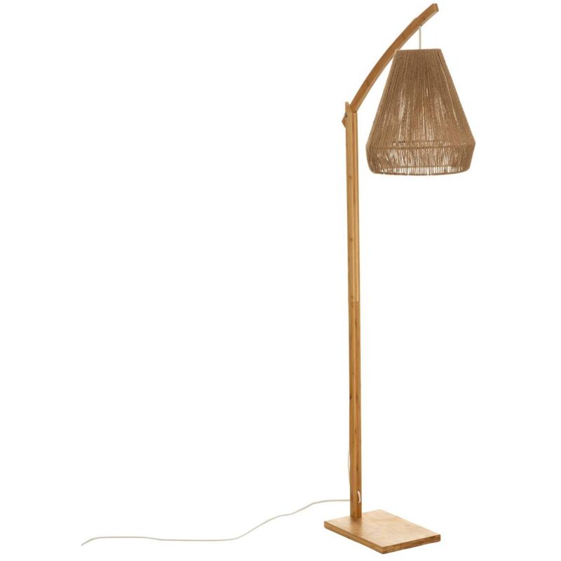 foto del prodotto lampada da terra ad arco palm in bamb h158cm atmosphera cr ateur d int rieur