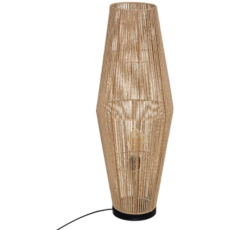 foto del prodotto lampada da terra aissa beige h83cm atmosphera cr ateur d int rieur