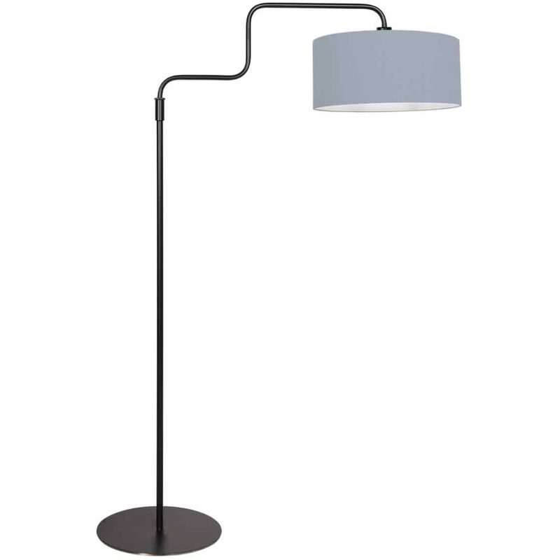 foto del prodotto lampada da terra bloeba blu nero metallo steinhauer