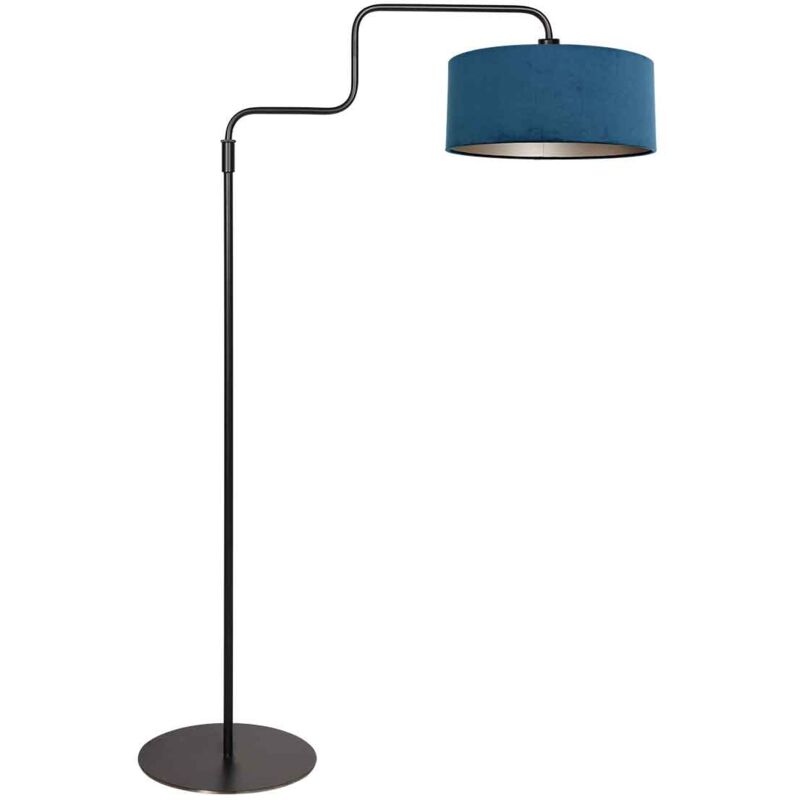foto del prodotto lampada da terra bloeba blu nero metallo steinhauer