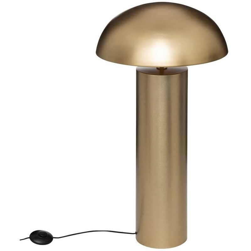 foto del prodotto lampada da terra champi in metallo h97cm dorato atmosphera cr ateur d int rieur
