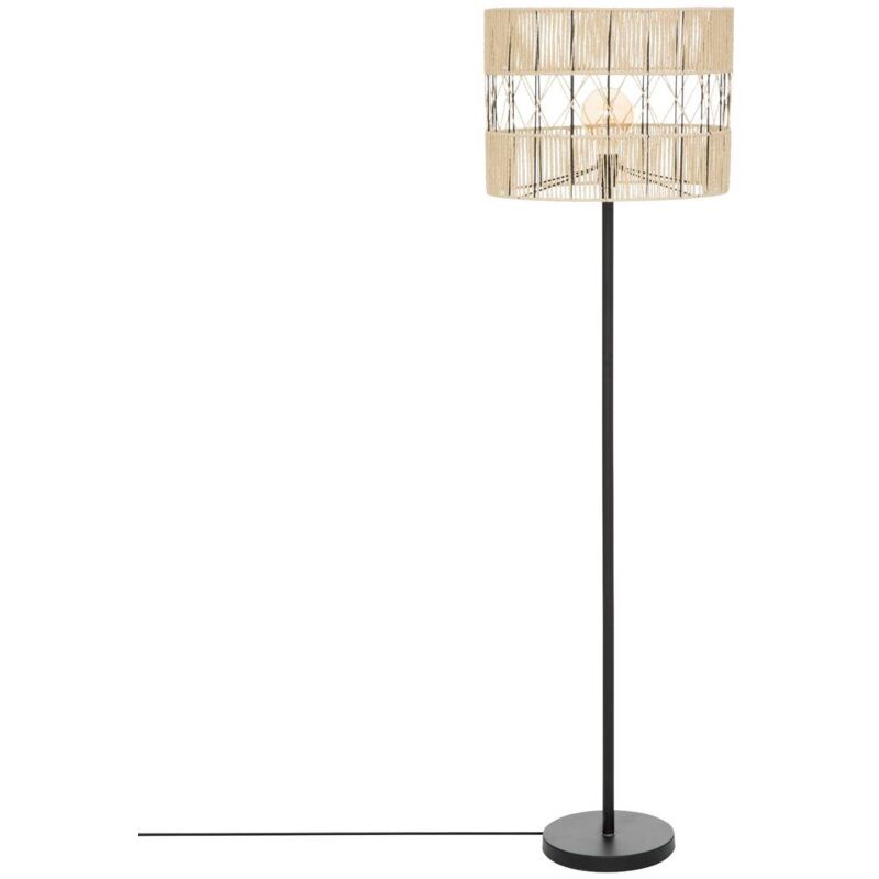 foto del prodotto lampada da terra cosy in metallo nero h150cm atmosphera cr ateur d int rieur