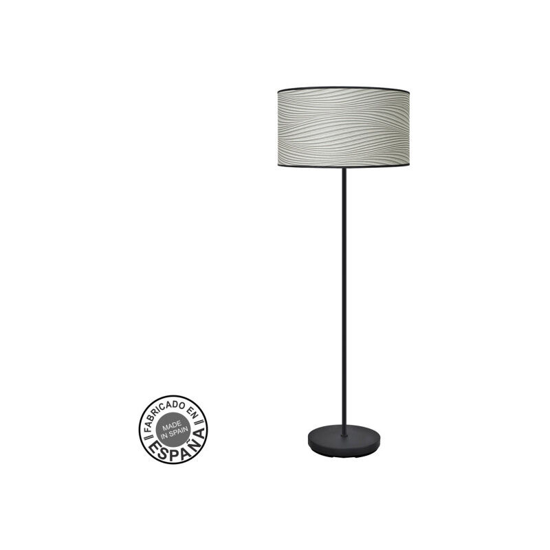 foto del prodotto lampada da terra de lampada da terra moda 1xe27 nero bianco grigio fabrilamp