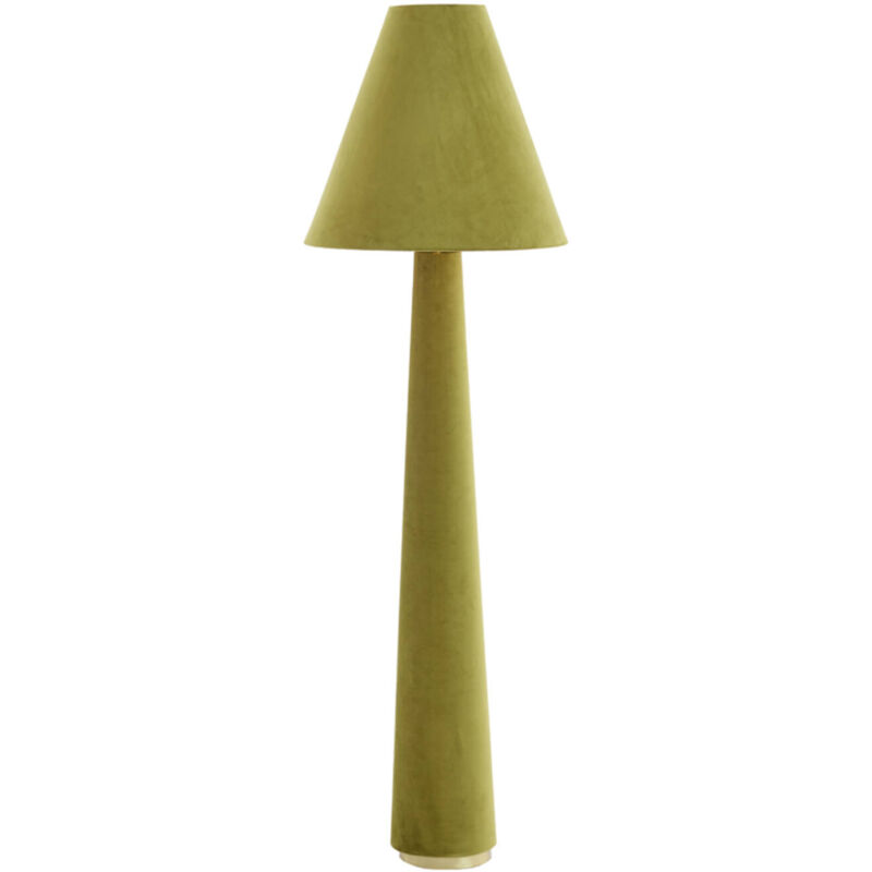 foto del prodotto lampada da terra devia verde tessile light living