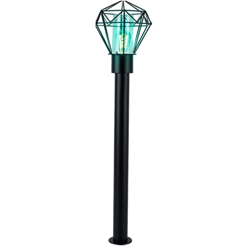 foto del prodotto lampada da terra dimmerabile con telecomando lampada da patio lampada da esterni industriale lampada da sentiero a led base in acciaio inossidabile