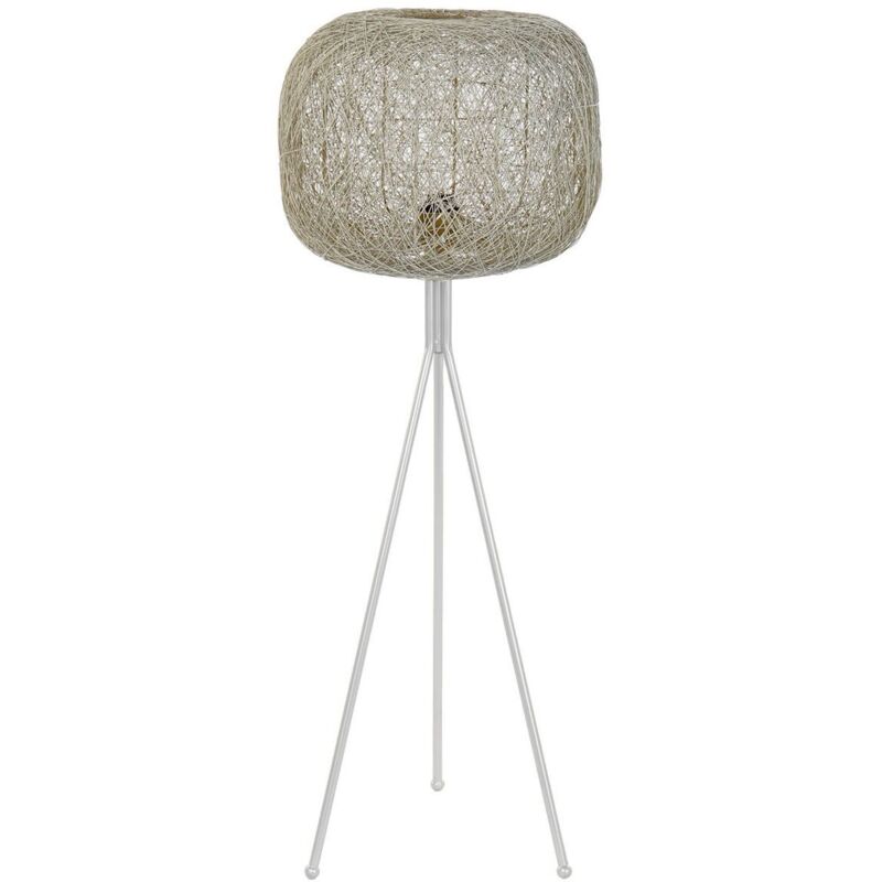 foto del prodotto lampada da terra dkd home decor bianco 50 w 220 v 41 x 41 x 109 cm