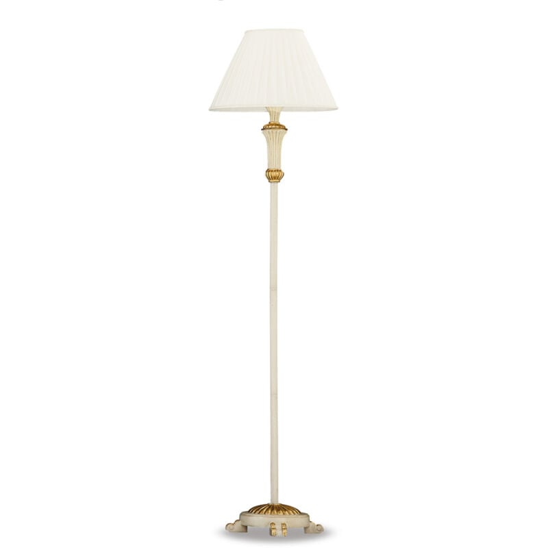 foto del prodotto lampada da terra firenze pt1 bianco