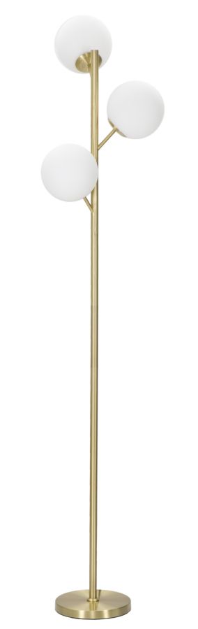 foto del prodotto lampada da terra glamy 3 luci cm 36x160