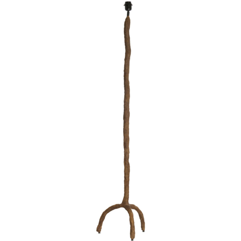 foto del prodotto lampada da terra guja marrone carta light living