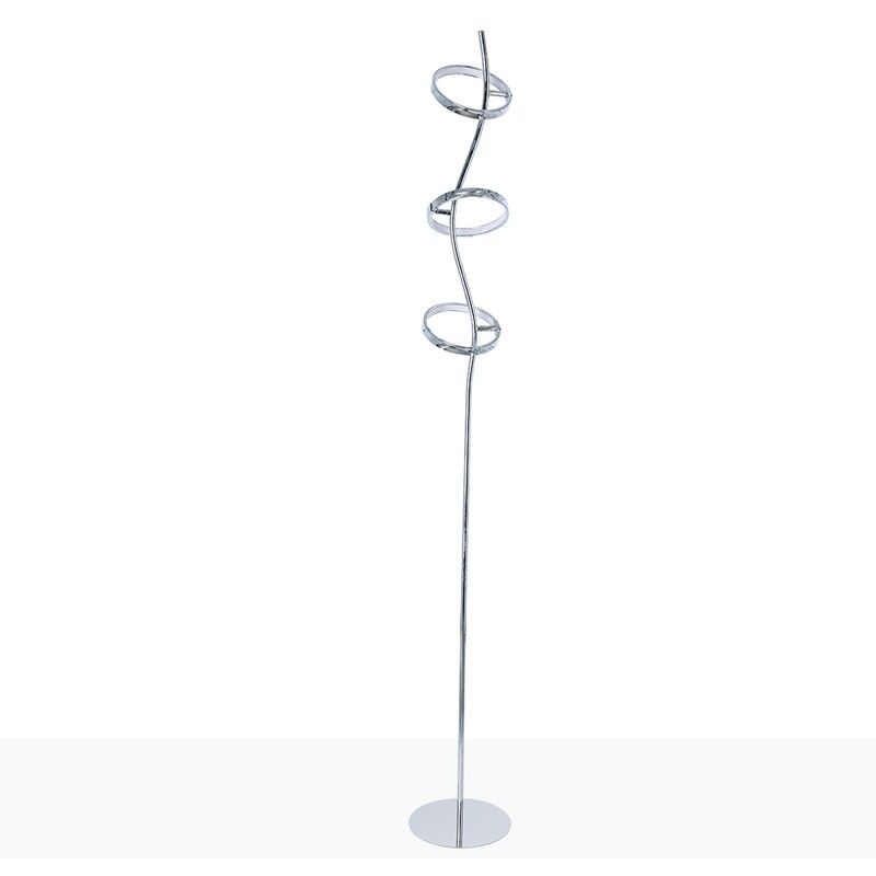 foto del prodotto lampada da terra in alluminio 15w garland hollywood