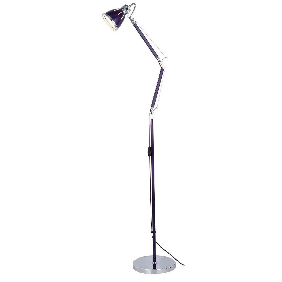 foto del prodotto lampada da terra jerona, viola, metallo, 27,5x27,5x180 cm, epikasa