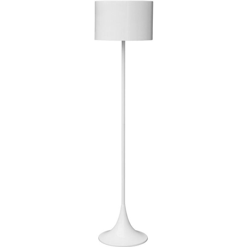 foto del prodotto lampada da terra lampada da salotto spone bianco