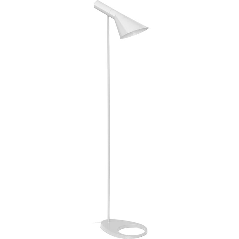 foto del prodotto lampada da terra lampada flexo da salotto nalan bianco