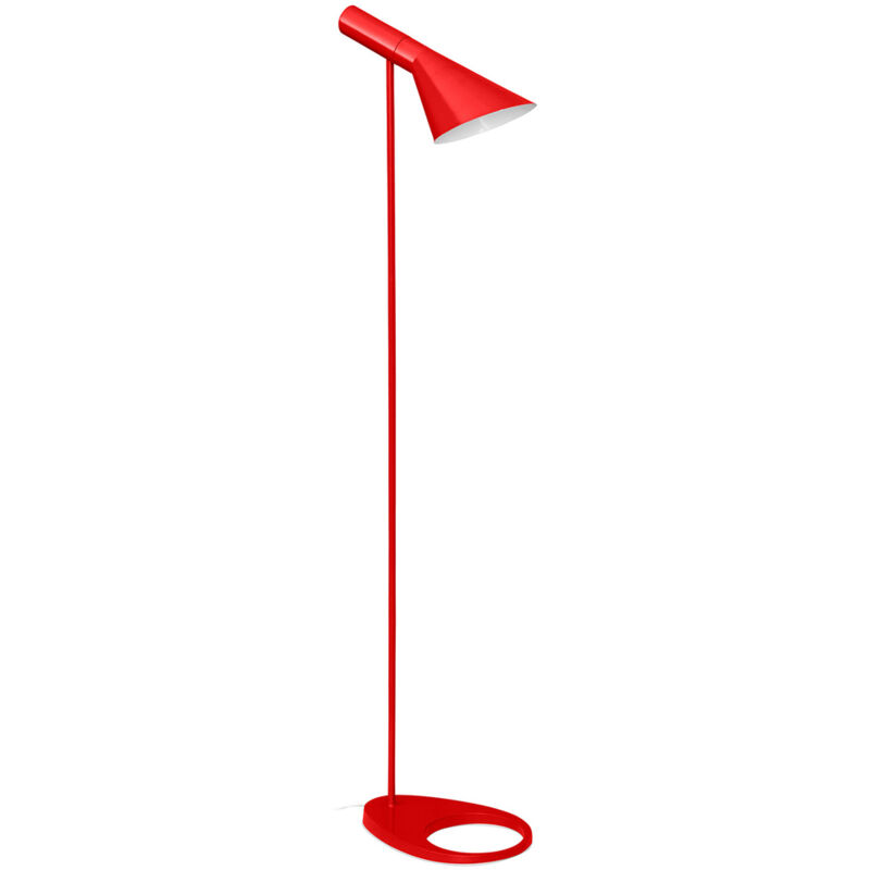 foto del prodotto lampada da terra lampada flexo da salotto nalan rosso