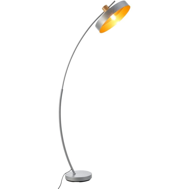 foto del prodotto lampada da terra lampada in metallo 159 x 75 x 35 cm grigio