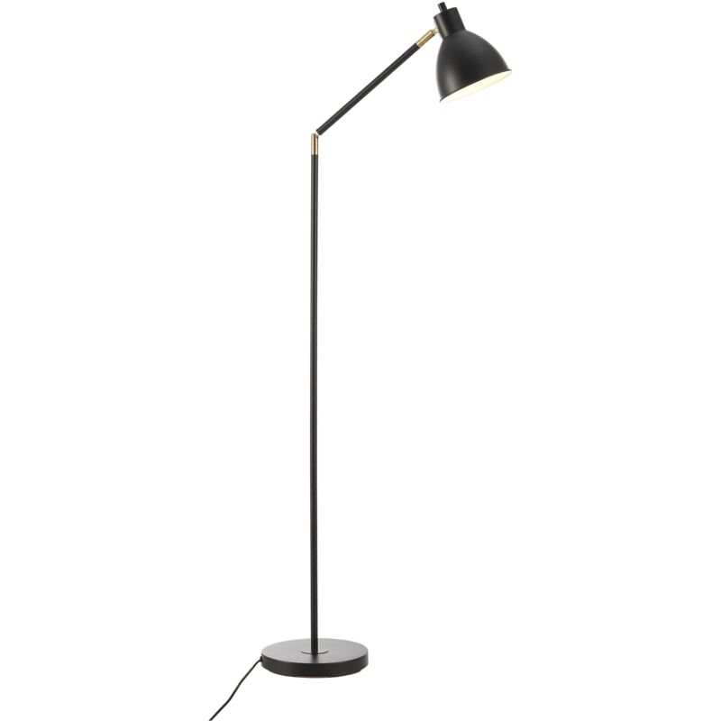 foto del prodotto lampada da terra lampada stockport metallo 139 x 58 x 23 cm nero 030007321