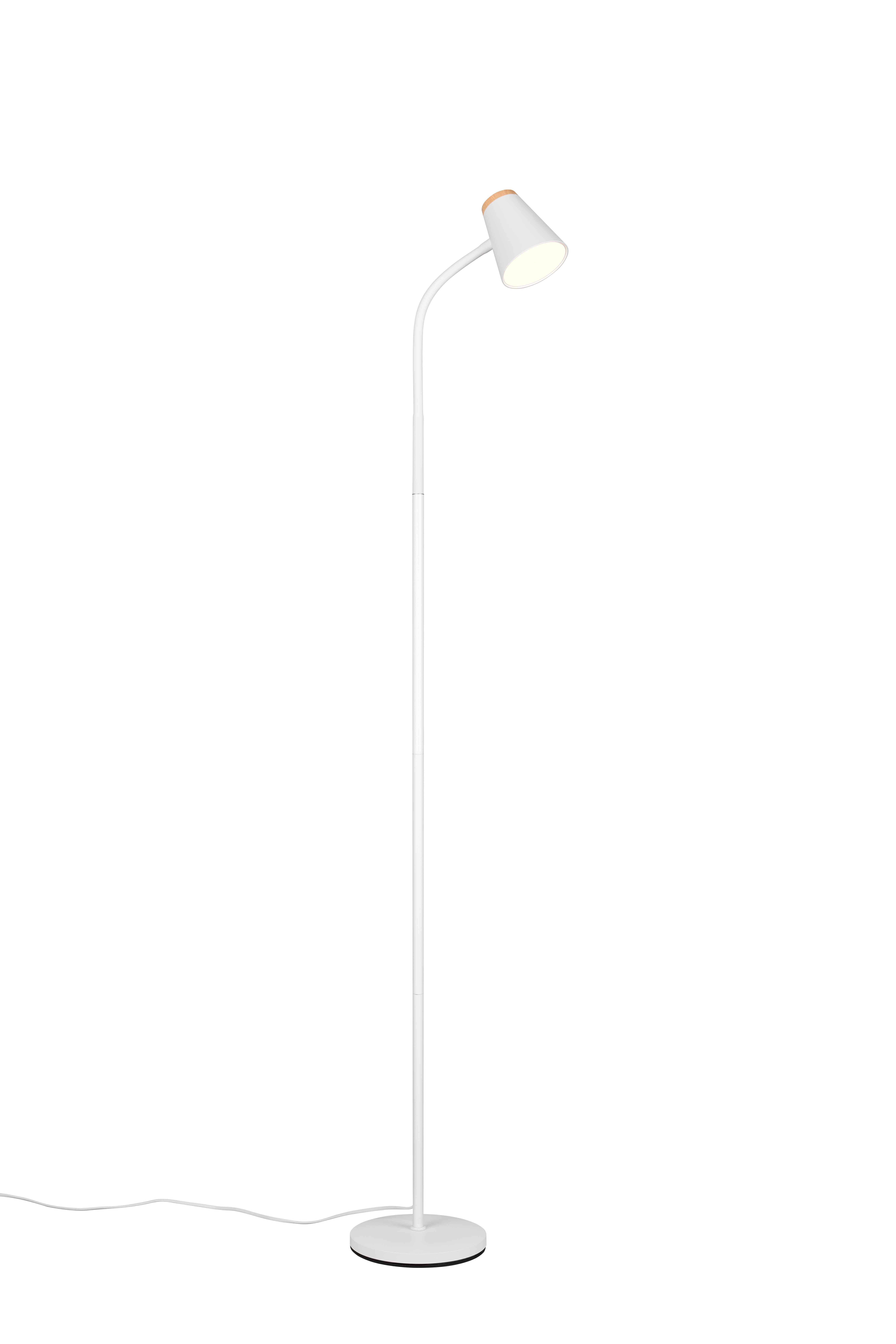 foto del prodotto lampada da terra led, bianco, h 145 cm, pongo