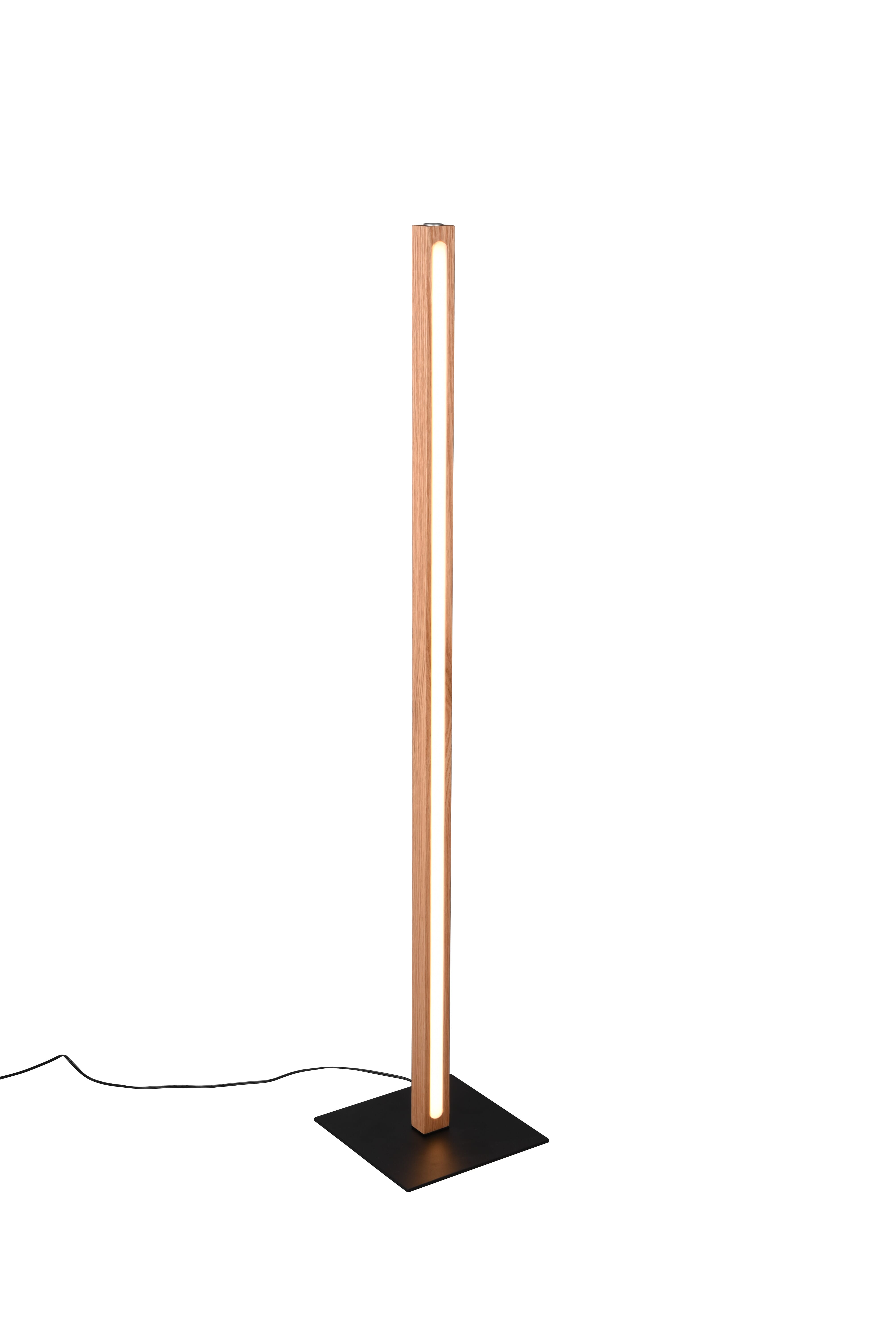 foto del prodotto lampada da terra led blackpool finitura naturale