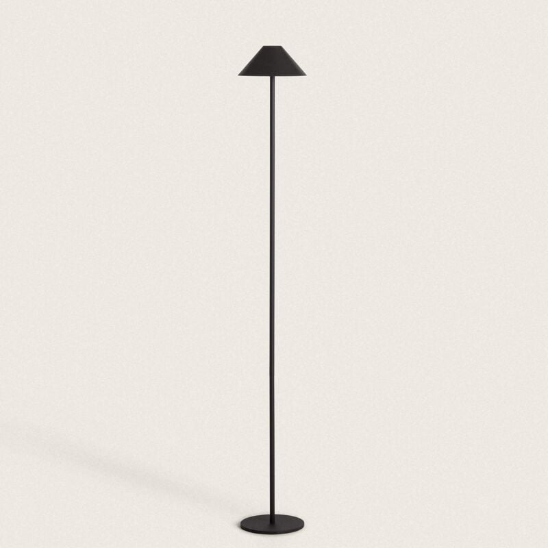 foto del prodotto lampada da terra led kivuli 3w portatile per esterno con batteria usb ricaricabile nero