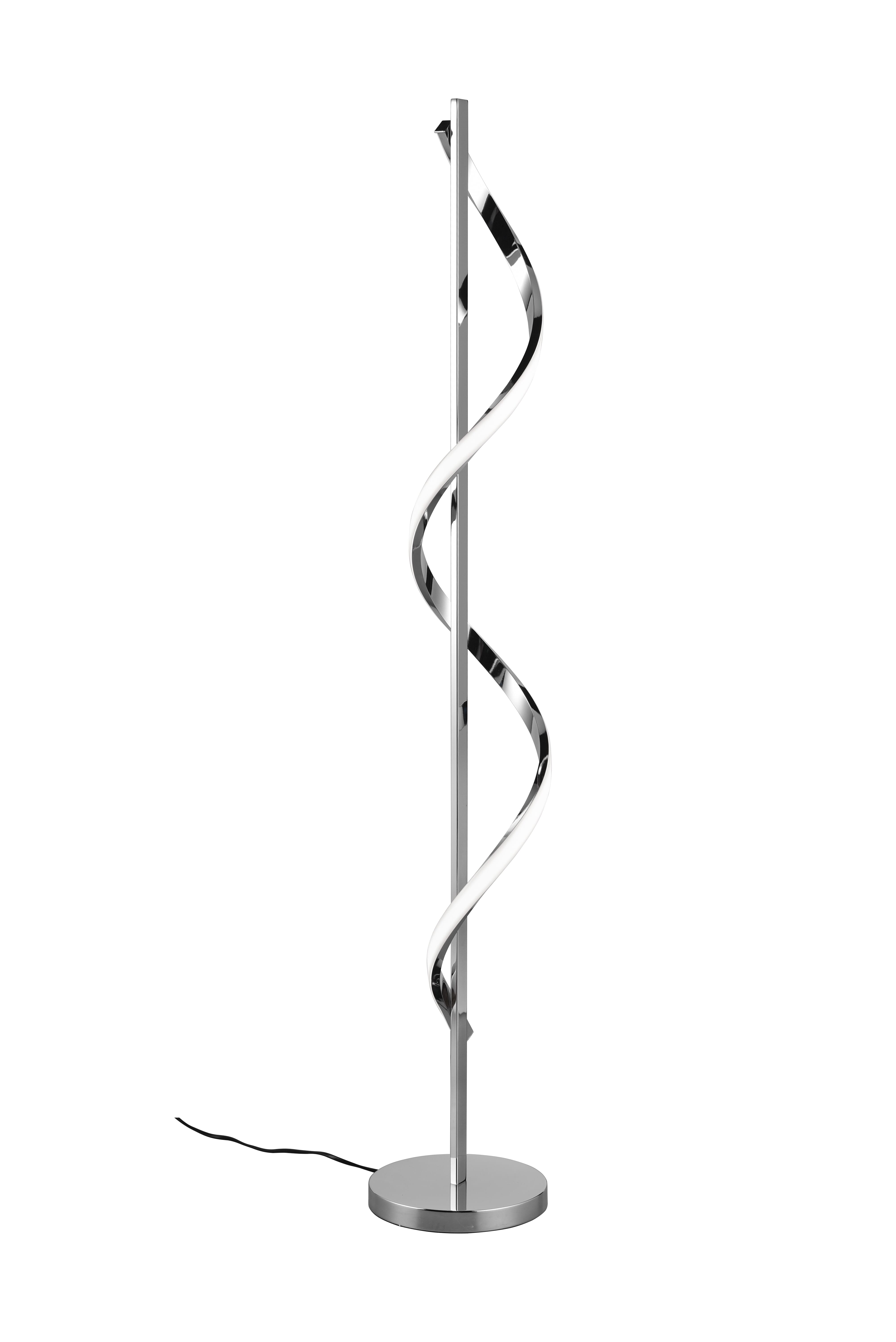 foto del prodotto lampada da terra led limoges cromo