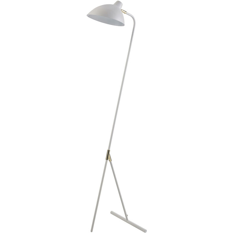 foto del prodotto lampada da terra led moderna monopiede bianco retr teamson home vn l00043 eu