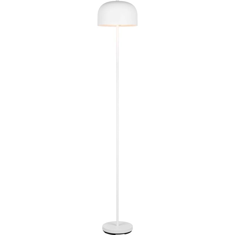 foto del prodotto lampada da terra led ricaricabile, metallo, bianco opaco, h 147 cm, jeff