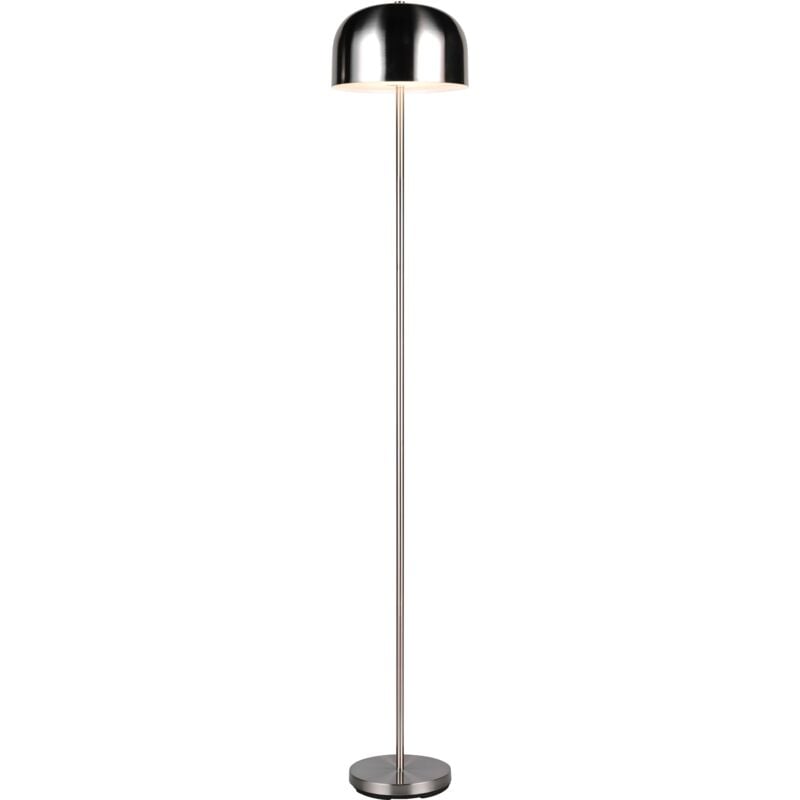 foto del prodotto lampada da terra led ricaricabile, metallo, nichel opaco, h 147 cm, jeff