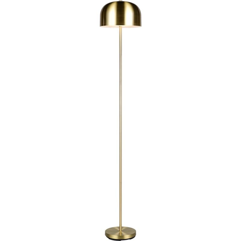 foto del prodotto lampada da terra led ricaricabile, metallo, ottone satinato, h 147 cm, jeff