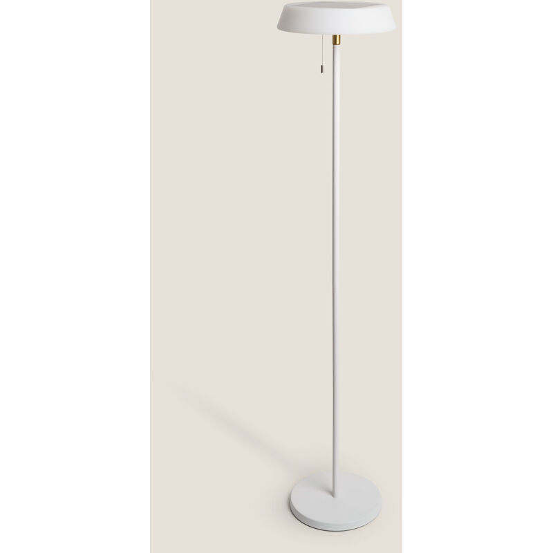 foto del prodotto lampada da terra led solare per esterni 2.6w aldana bianco