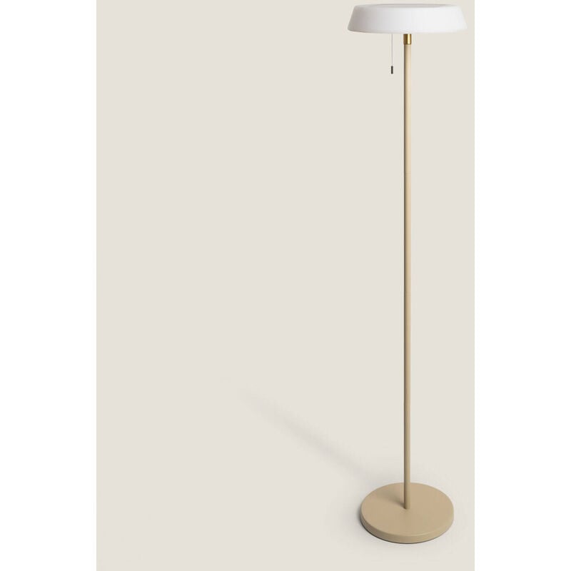 foto del prodotto lampada da terra led solare per esterni 2.6w aldana crema