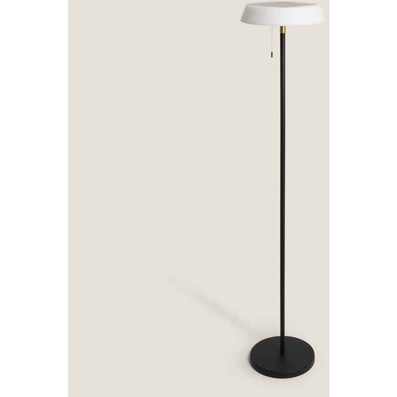foto del prodotto lampada da terra led solare per esterni 2.6w aldana nero