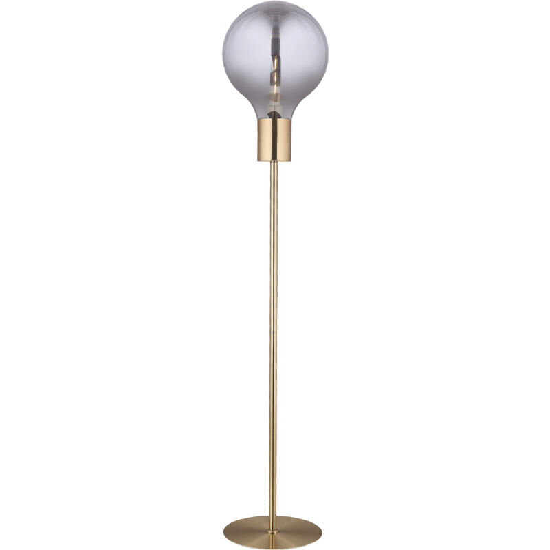 foto del prodotto lampada da terra lumineca laugo 30x160 cm smoky