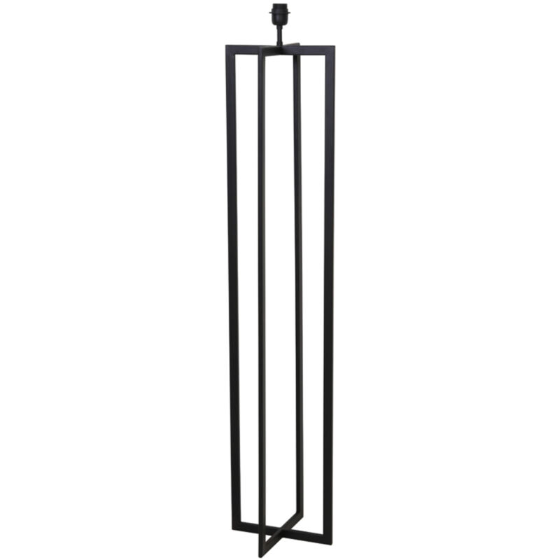 foto del prodotto lampada da terra mace nero metallo light living