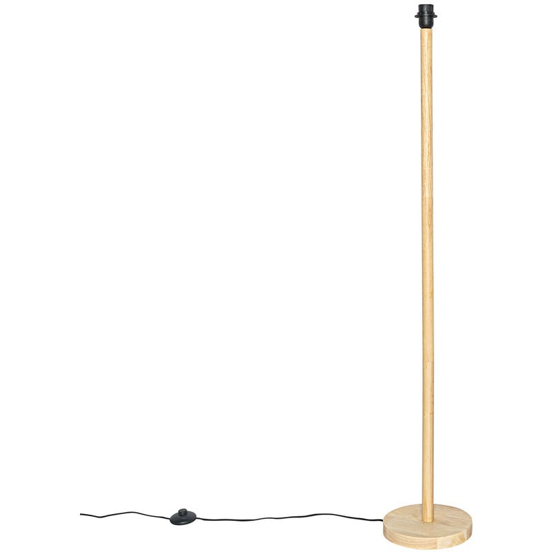 foto del prodotto lampada da terra mels rustico legno legno tondo max. 1 x watt qazqa