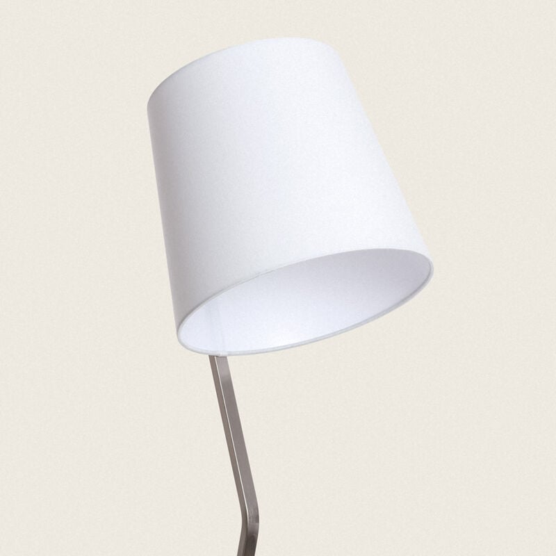 foto del prodotto lampada da terra metallo eikho bianco