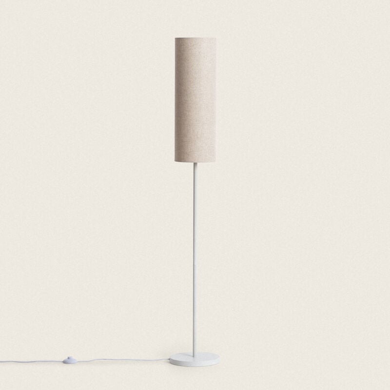 foto del prodotto lampada da terra metallo elan bianco