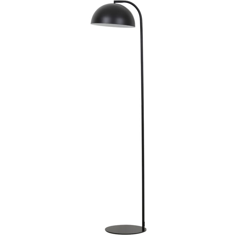 foto del prodotto lampada da terra mette nero metallo e27 light living