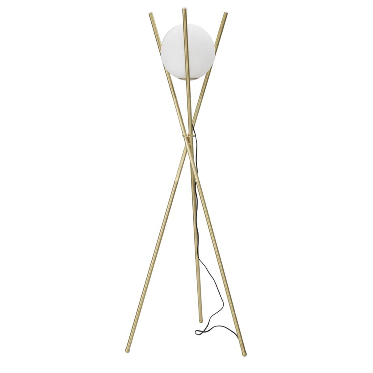 foto del prodotto lampada da terra mf200, oro, metallo, 55x55x155 cm, epikasa