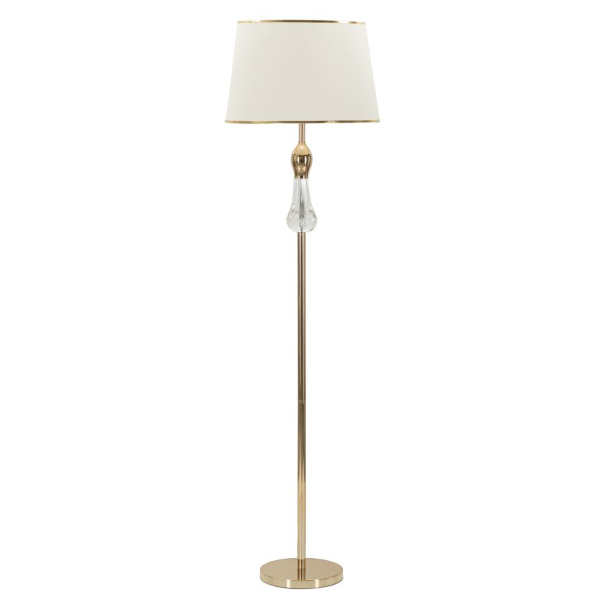 foto del prodotto lampada da terra mf209, oro, metallo, 45x45x165 cm, epikasa