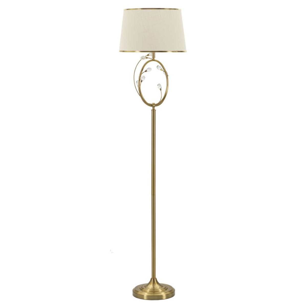 foto del prodotto lampada da terra mf211, bianco, metallo, 38x38x170 cm, epikasa