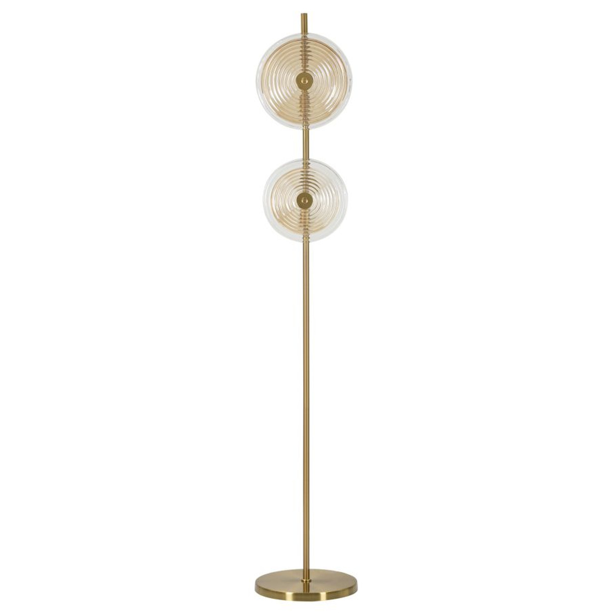 foto del prodotto lampada da terra mf215, oro, metallo, 30x30x170 cm, epikasa