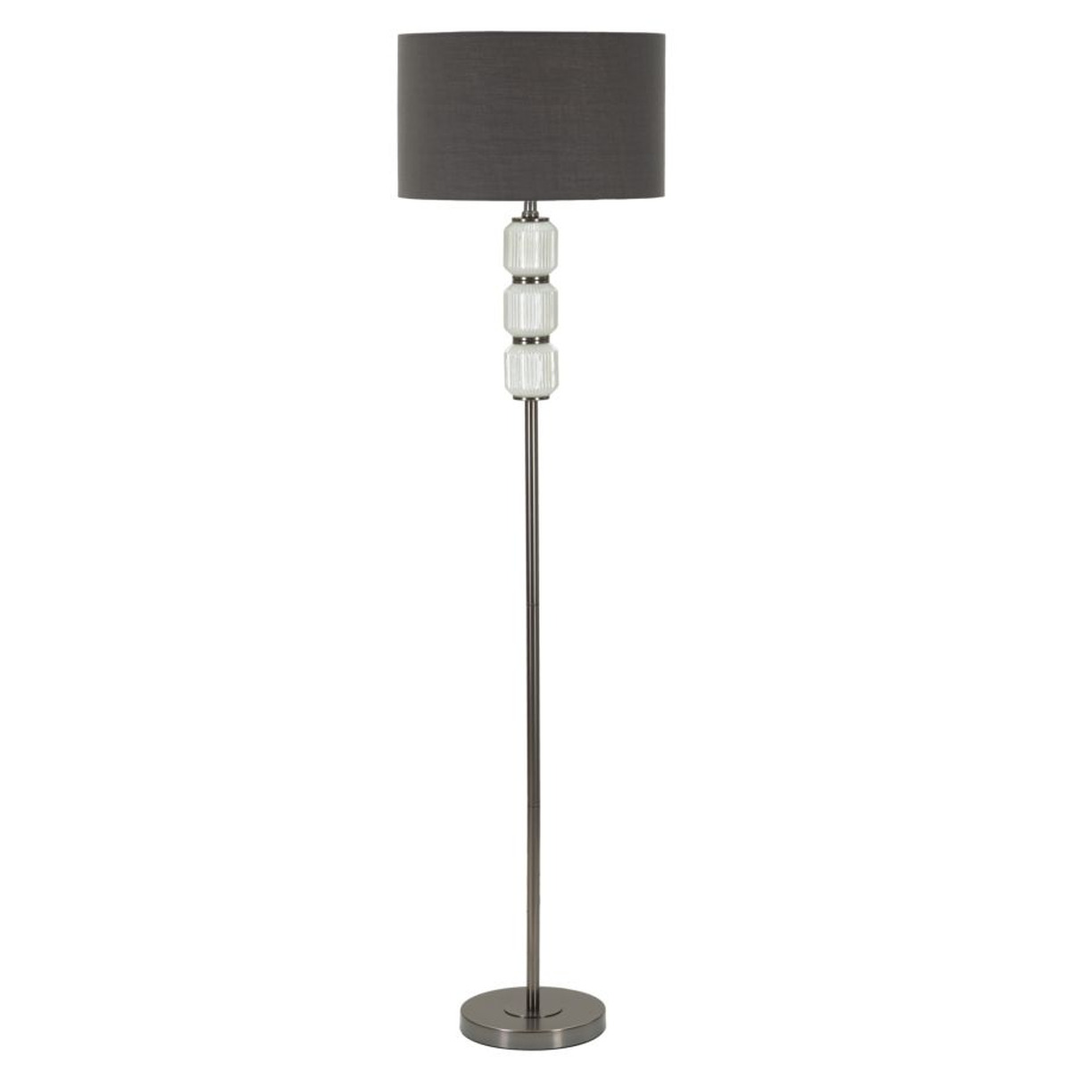 foto del prodotto lampada da terra mf216, grigio, metallo, 42,5x42,5x163 cm, epikasa