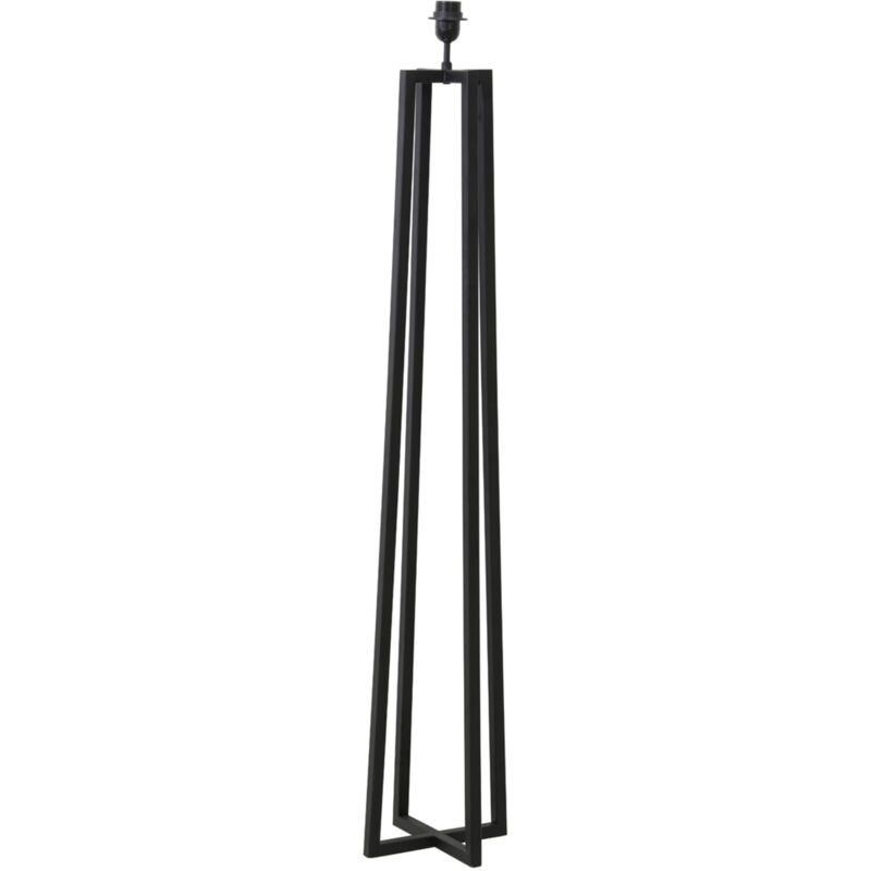 foto del prodotto lampada da terra miley nero metallo light living